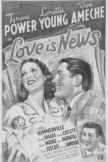 Постер до фільму "Love Is News" #1616403