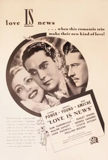 Постер до фільму "Love Is News" #1616404