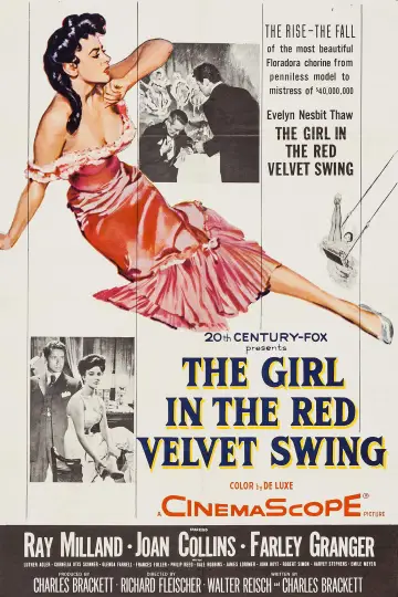 Постер до фільму "The Girl in the Red Velvet Swing" #1872124