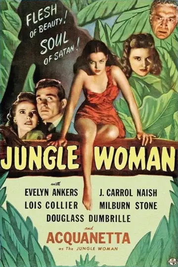 Постер до фільму "Jungle Woman" #1658292