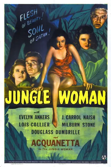 Постер до фільму "Jungle Woman" #1658294