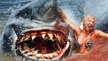 Задник до фильму"2-Headed Shark Attack" #856775