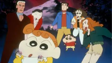 Задник до фильму"クレヨンしんちゃん 暗黒タマタマ大追跡" #394534