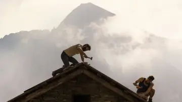 Задник до фильму"Le otto montagne" #201150