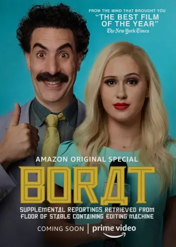 Постер до фильму"Borat: VHS Cassette of Material Deemed "Sub-Acceptable" by Kazakhstan Ministry of Censorship and Circumcision" #1065620