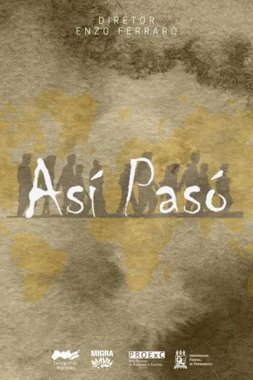 Постер до фильму"Así Pasó" #1189318