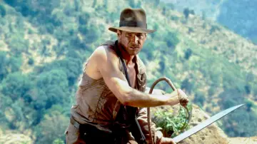 Задник до фильму"Indiana Jones : à la recherche de l
