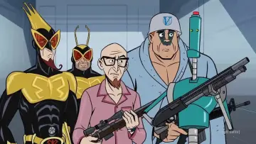 Задник до фильму"The Venture Bros.: Radiant Is the Blood of the Baboon Heart" #340455