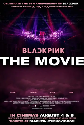 Постер до фильму"블랙핑크 더 무비" #1058490