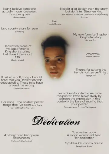 Постер до фильму"Dedication" #820276