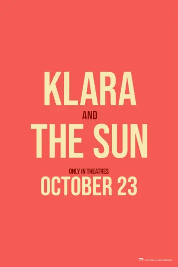 Постер до фильму"Klara and the Sun" #925563