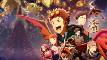 Задник до фильму"デジモンアドベンチャー02 THE BEGINNING" #1003644