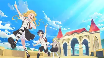 Задник до фильму"らくだい魔女　フウカと闇の魔女" #377503