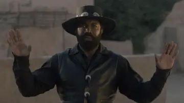 Задник до фильму"Outlaw Johnny Black" #380588