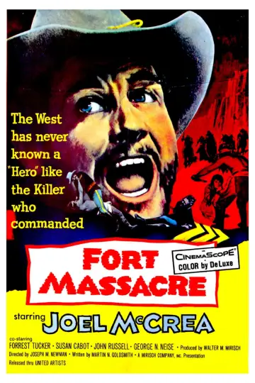 Постер до фильму"Fort Massacre" #1127807