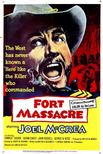 Постер до фильму"Fort Massacre" #1127810