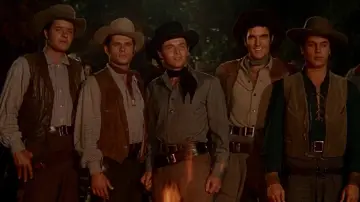Задник до фильму"Kansas Raiders" #1130592