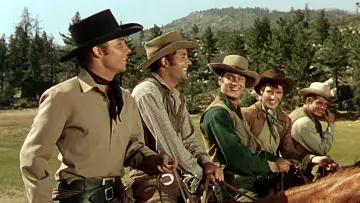 Задник до фильму"Kansas Raiders" #497515