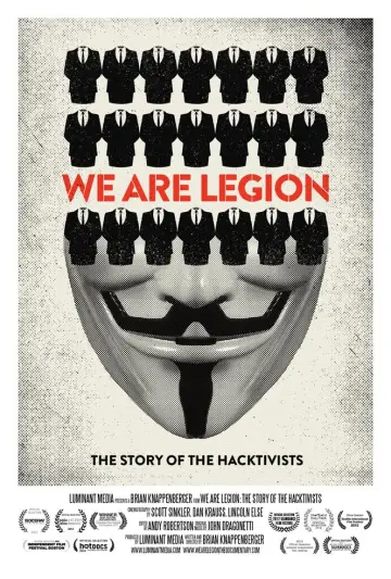 Постер до фільму "We Are Legion: The Story of the Hacktivists" #363919