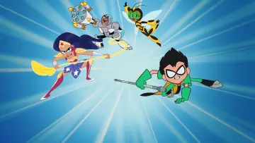 Задник до фильму"Teen Titans Go! & DC Super Hero Girls: Mayhem in the Multiverse" #1006682