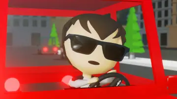 Задник до фильму"Baby Driver Cartoon - Bellbottoms" #886041