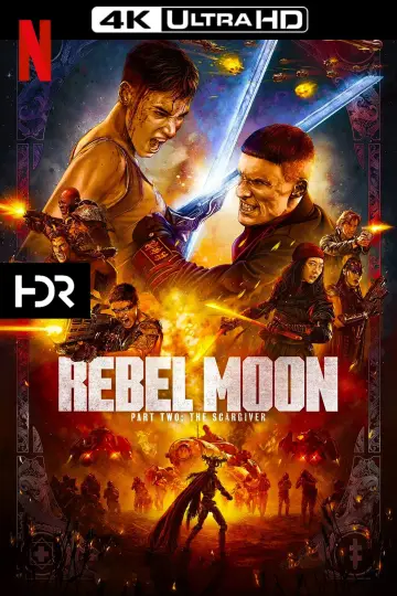Постер до фільму "Rebel Moon. Частина 2: Та, що лишає шрами" #594208