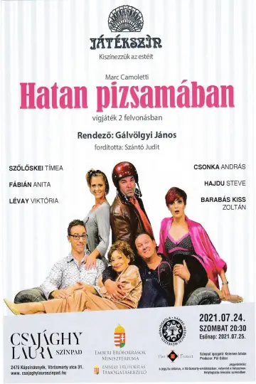 Hatan pizsamában постер