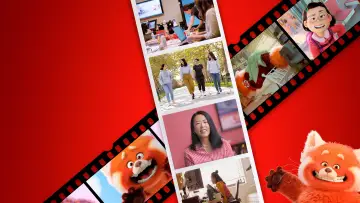 Задник до фільму "Embrace the Panda: Making Turning Red" #1822019