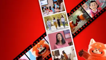 Задник до фільму "Embrace the Panda: Making Turning Red" #1822026