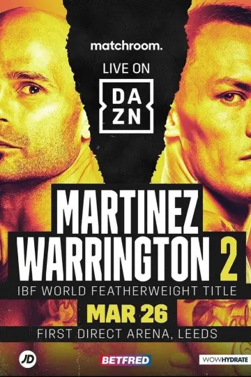 Kiko Martinez vs. Josh Warrington 2 постер