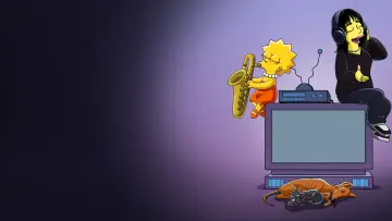 Задник до фильму"When Billie Met Lisa" #478857