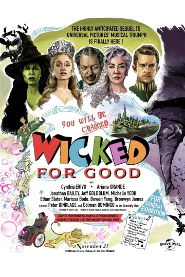 Постер до фильму"Wicked: Чародійка. Частина 2" #828382
