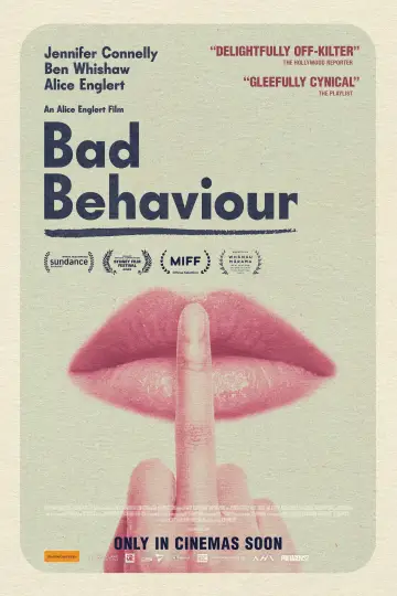 Постер до фильму"Bad Behaviour" #352246