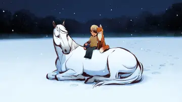 Задник до фильму"Хлопчик, Кріт, Лис та Кінь" #174812