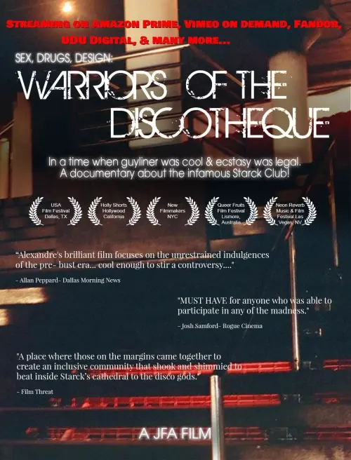 Постер до фільму "Warriors of the Discotheque"