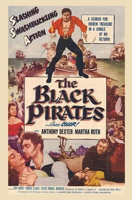 Постер до фільму "The Black Pirates"