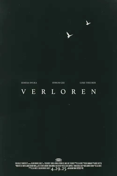 Постер до фільму "VERLOREN"