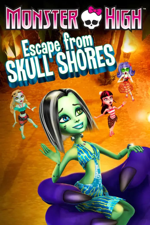 Постер до фільму "Monster High: Escape from Skull Shores"