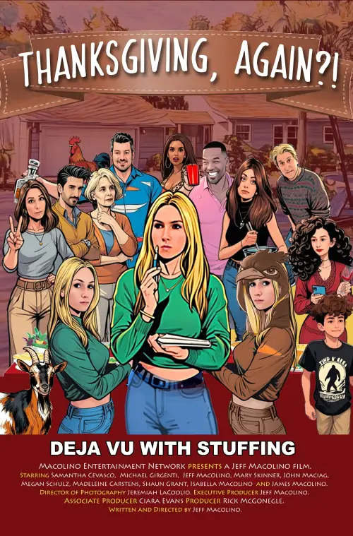 Постер до фільму "Thanksgiving, Again?!"