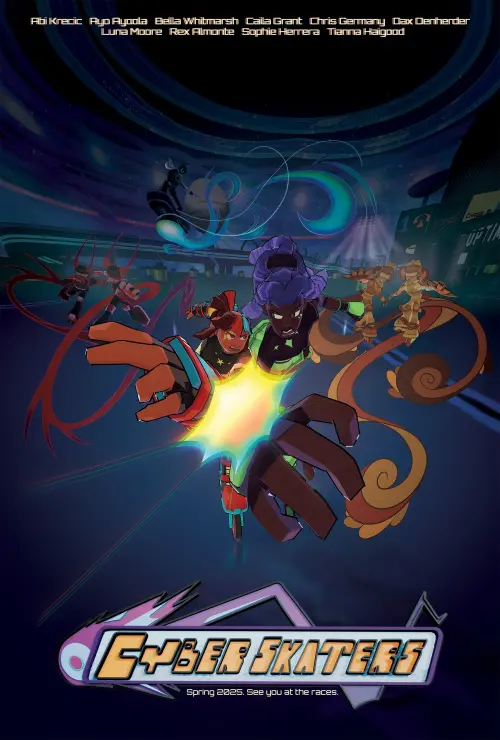 Постер до фільму "CYBERSKATERS"