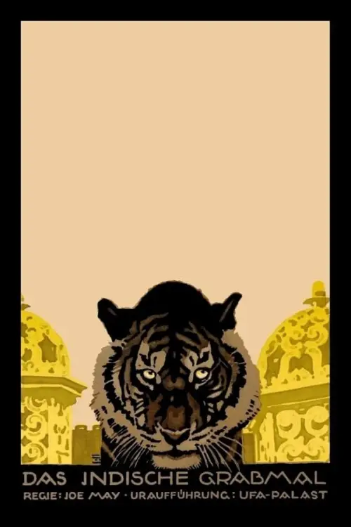 Постер до фільму "The Indian Tomb, Part I: The Mission of the Yoghi"