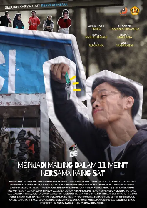 Постер до фільму "Menjadi Maling Dalam 11 Menit Bersama Bang Sat!"