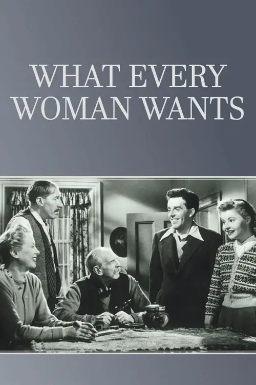 Постер до фільму "What Every Woman Wants"