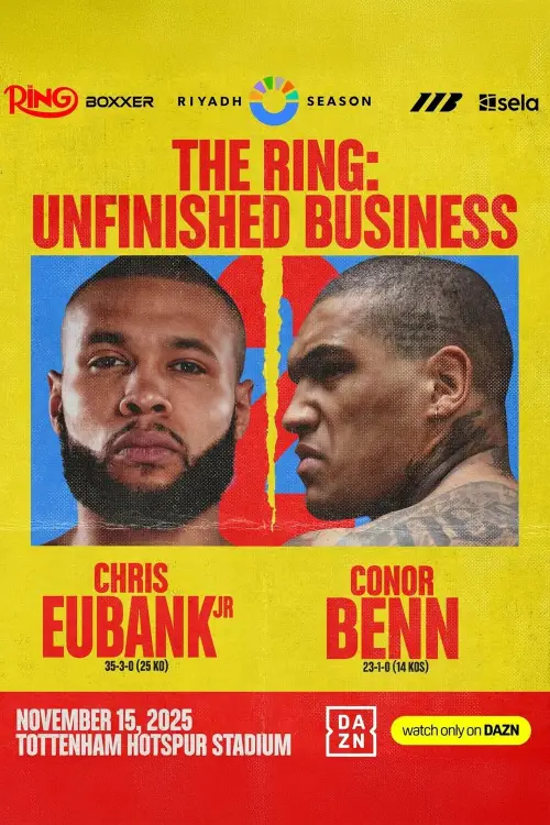 Постер до фільму "Chris Eubank Jr vs. Conor Benn II"