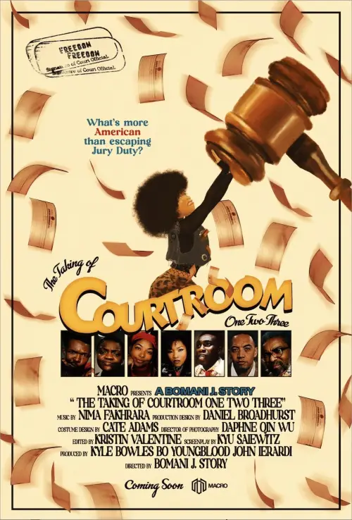 Постер до фільму "The Taking of Courtroom One Two Three"