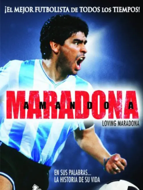 Постер до фільму "Loving Maradona"
