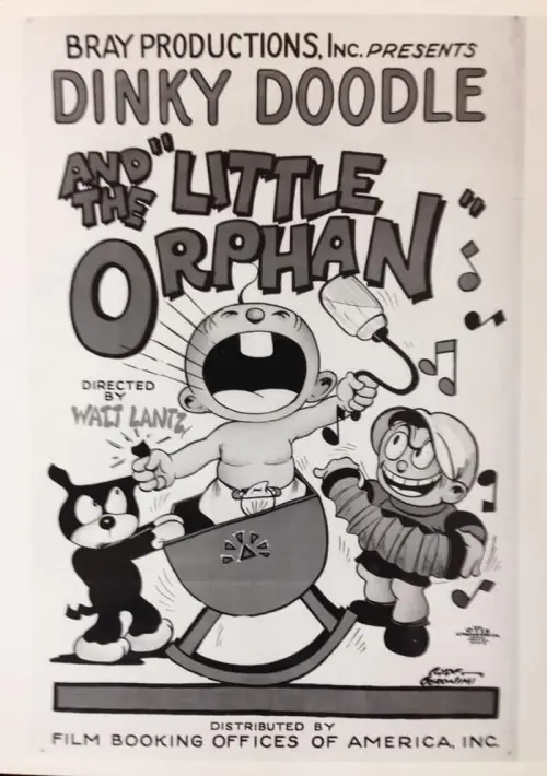 Постер до фільму "Dinky Doodle and the Little Orphan"