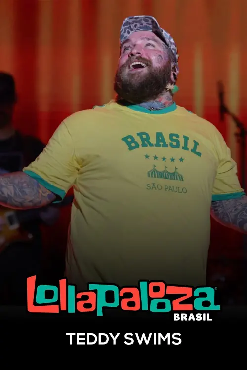 Постер до фільму "Teddy Swims: Lollapalooza Brasil 2025"