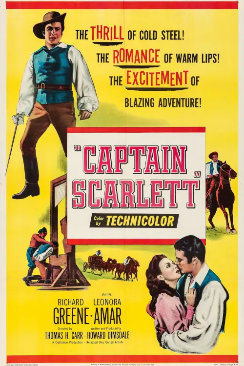 Постер до фільму "Captain Scarlett"