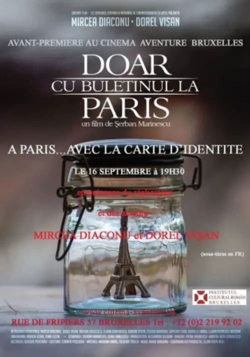 Постер до фільму "To Paris with the Identity Card"